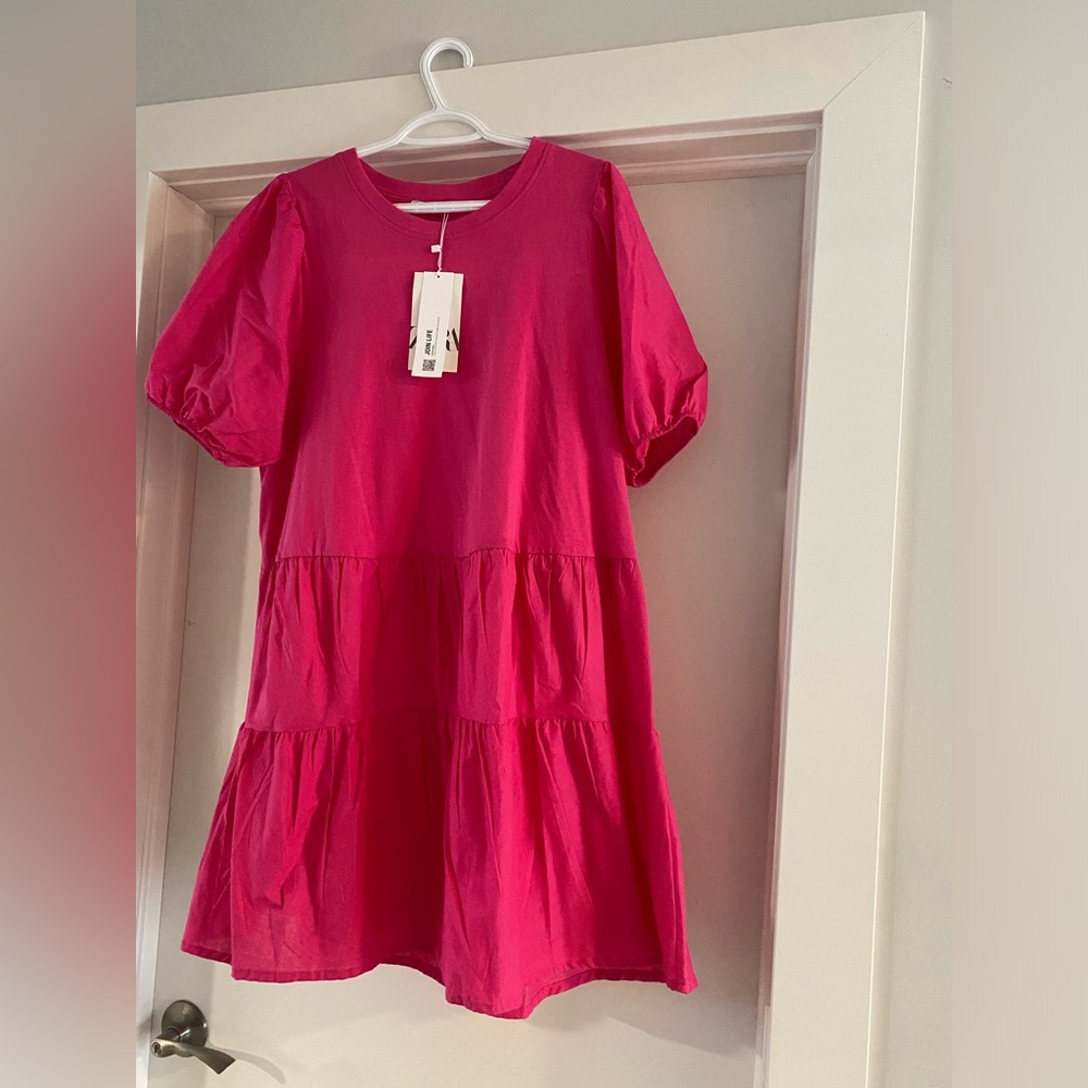 BNWT Zara tiered mini dress